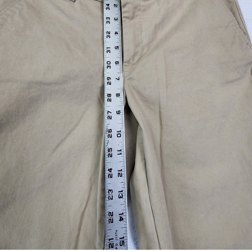 Eddie Bauer 4 Khaki Legendwash Stretch Boyfriend Chino Pants Prep Outdoor Casual - Picture 5 of 11